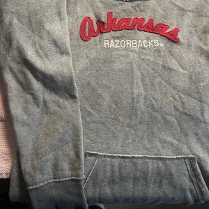 NWT Arkansas Razorbacks Tunic Sweatshirt